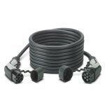 Phoenix contact cble de recharge - type2 - type2 - 7m - 22kw (triphas 32a) + sac