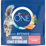 1, 5kg chat st�rilis� saumon purina one - croquettes pour chat