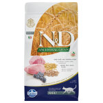 1, 5kg farmina n&d ancestral grain adult agneau, myrtilles - croquettes pour chat