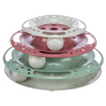1 jouet tour de jeu trixie en plastique pour chat