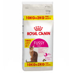 10 + 2kg fussy exigent royal canin croquettes pour chat