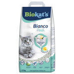 10kg litière biokat's bianco fresh - pour chat 10kg litière biokat's bianco fresh - pour chat