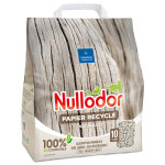 10l litire nullodor papier recycl - pour chat