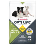 12, 5kg medium adult opti life - croquettes pour chien