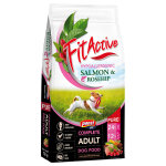 12 kg croquettes pour chiens fitactive pure hypoallergenic au saumon et au cynorrhodon