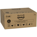 120x 85g whiskas adult sachet s�lection volaille en gel�e nourriture humide pour chats