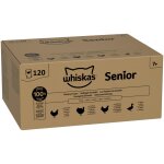 120x85g whiskas senior sac s�lection volaille en gel�e nourriture humide pour chats