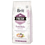 12kg de croquettes pour chiots healthy growth au poulet avec pomme de terre brit fresh