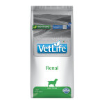 Lot conomique : 2x 12kg farmina vet life dog renal nourriture sche pour chiens