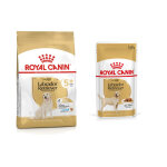 12kg labrador retriever adult 5 + breed royal canin croquettes pour chien + aliment humide : - 15 % ! ...