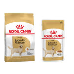 12kg labrador retriever adult breed royal canin croquettes pour chien + aliment humide : - 15 % !