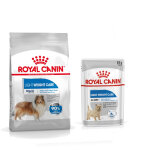 12kg maxi light weight care care nutrition royal canin croquettes pour chien + aliment humide : - 15 ...