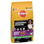 12kg pedigree professional nutrition adult maxi >25kg � la volaille et aux l�gumes, croquettes pour chiens ...