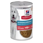 24x 363g hill's science plan adult hypo with lachs nourriture pour chiens humide