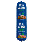 12x 800g sausage dinde & pois brit nourriture humide pour chiens