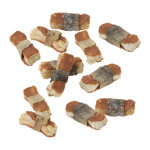 12x os  mcher saumon lukullus 5cm - friandises pour chien