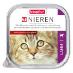 6x100g rgime rnal agneau beaphar - nourriture pour chat