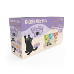 12x125g lucky lou lifestage kitten mix nourriture pour chat humide