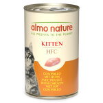 Almo nature hfc natural 6 x 140 g pour chat - pour chaton, poulet