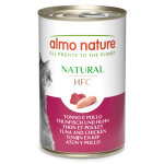 6x140g thon / poulet almo nature classic - nourriture pour chat