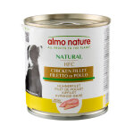 6x280g filet de poulet hfc natural almo nature nourriture humide pour chien