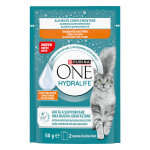 12x50g purina one hydralife liquide pour chats au go�t de poulet nourriture humide pour chat
