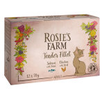 12x70g rosie's farm tender filet mix (2 variétés) nourriture humide pour chat 12x70g rosie's farm tender filet mix (2 variétés) nourriture humide pour chat
