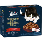 24x80g felix succulent grill slection de la campagne - pte pour chat