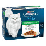 12x85g gourmet perle les filettines avec des l�gumes - p�t�e pour chat