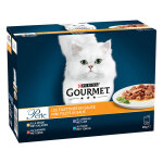 12x85g gourmet perle les filettines en sauce - pte pour chat