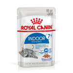 12x85g indoor sterilised 7 + en gel�e royal canin - sachet pour chat
