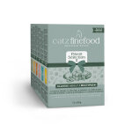 12x85g lot poulet, volaille, agneau, gibier, boeuf, poulet catz finefood - nourriture pour chat