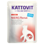 6x85g kattovit renal spcial reins boeuf - pte pour chat