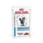 24x85g royal canin veterinary feline skin & coat - p�t�e pour chat