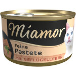 24x85g volaille, foie miamor - nourriture pour chat