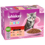 12x85g whiskas junior s�lection classique en sauce - p�t�e pour chat