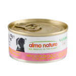 1x95g veau, jambon almo nature classic - nourriture pour chien