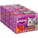Mgapack whiskas 7 + senior 48 x 85 g pour chat - slection classique en sauce