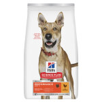 2x14kg adult 1 + performance poulet hill's science plan croquettes pour chien