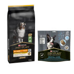 14kg all sizes adult light sterilised agneau pro plan purina - croquettes pour chien + 345g friandises ...