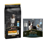 14kg all sizes adult light sterilised poisson pro plan purina - croquettes pour chien + 345g friandises ...
