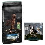 14kg large adult athletic sensitive digestion agneau, riz pro plan - croquettes pour chien + 345g friandises ...