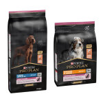 14kg large athletic sensitive skin saumon pro plan purina croquettes pour chien + 3kg offerts!