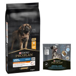 14kg large robust adult everyday nutrition pro plan - croquettes pour chien + 426g friandises offertes ...