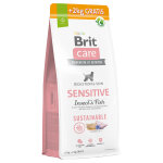 12 + 2kg sustainable sensitive poisson, insectes brit care croquettes pour chien