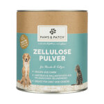150g paws & patch poudre de cellulose aliment simple chien chat