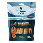 150g primadog northern snack dinde et gibier friandises pour chien
