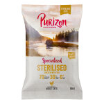 Format d'essai : croquettes, botes et friandises purizon pour chat - croquettes sterilised adult poulet, ...