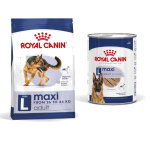 15kg maxi adult size royal canin croquettes pour chien + aliment humide : - 15 % !