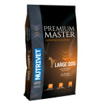 15kg nutrivet premium master large dog - croquettes pour chien
